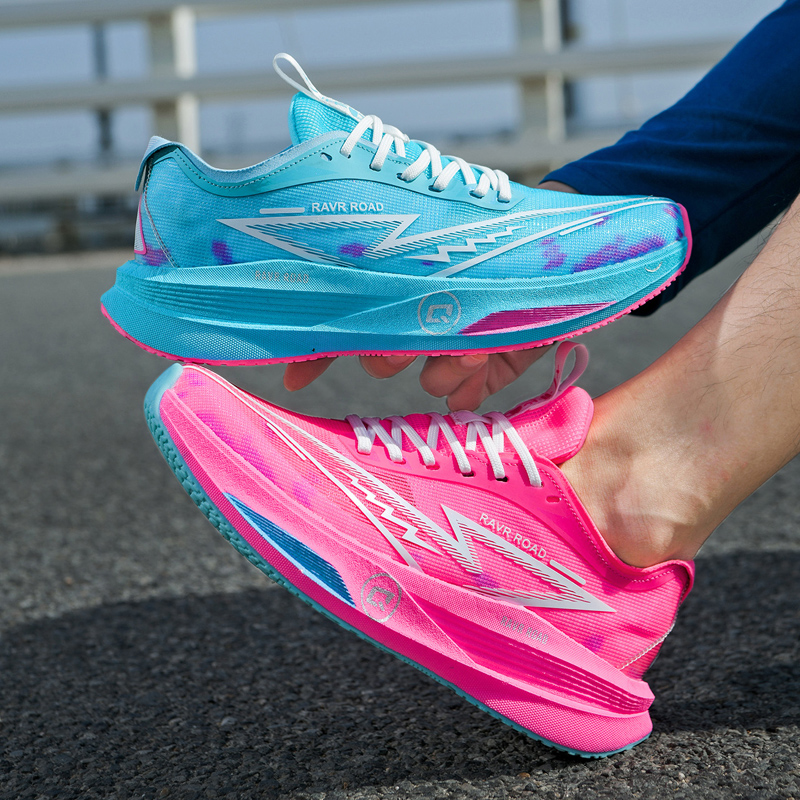 Carbon Plate Marathon Racing Shoes - メンズスポーツシューズスニーカーカーボンプレートランニング男性ジョギングマラソンレーシング衝撃吸収陸上競技トレーニングシューズ女性用