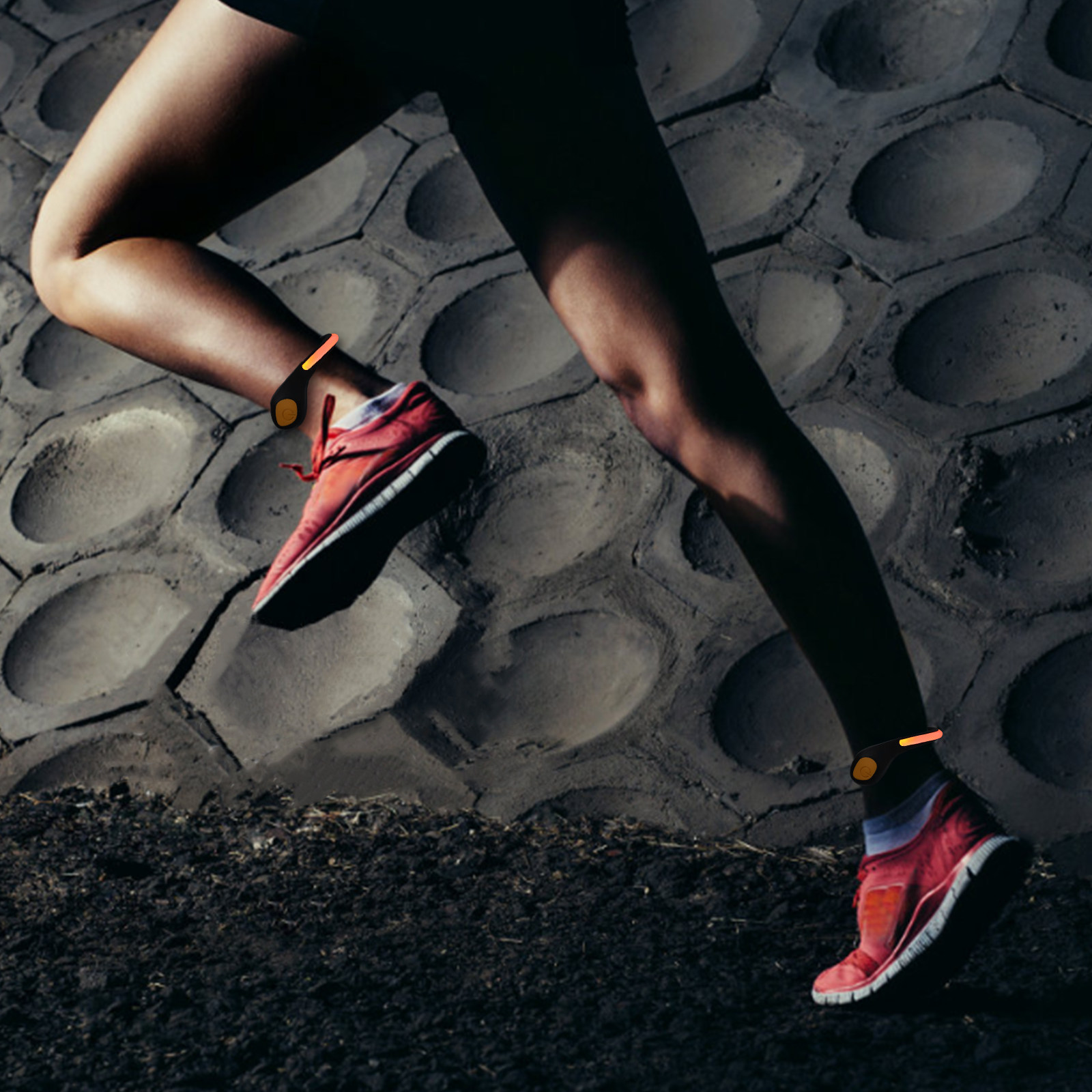 Reflective Night Running Shoes - 2 個 LED 反射ナイトランニングシューズクリップライト色が変わる安全アクセサリー、ジョギング、ランナー、バイカー、ウォーカー向け強化