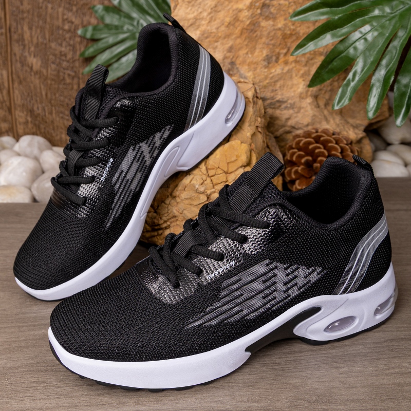 Breathable Mesh Athletic Shoes - 新作レディースカジュアルアスレチックメッシュファッションスニーカー、通気性のあるレースアップアウトドアジョギングランニングウォーキングレジャーシューズ、日常履きに最適