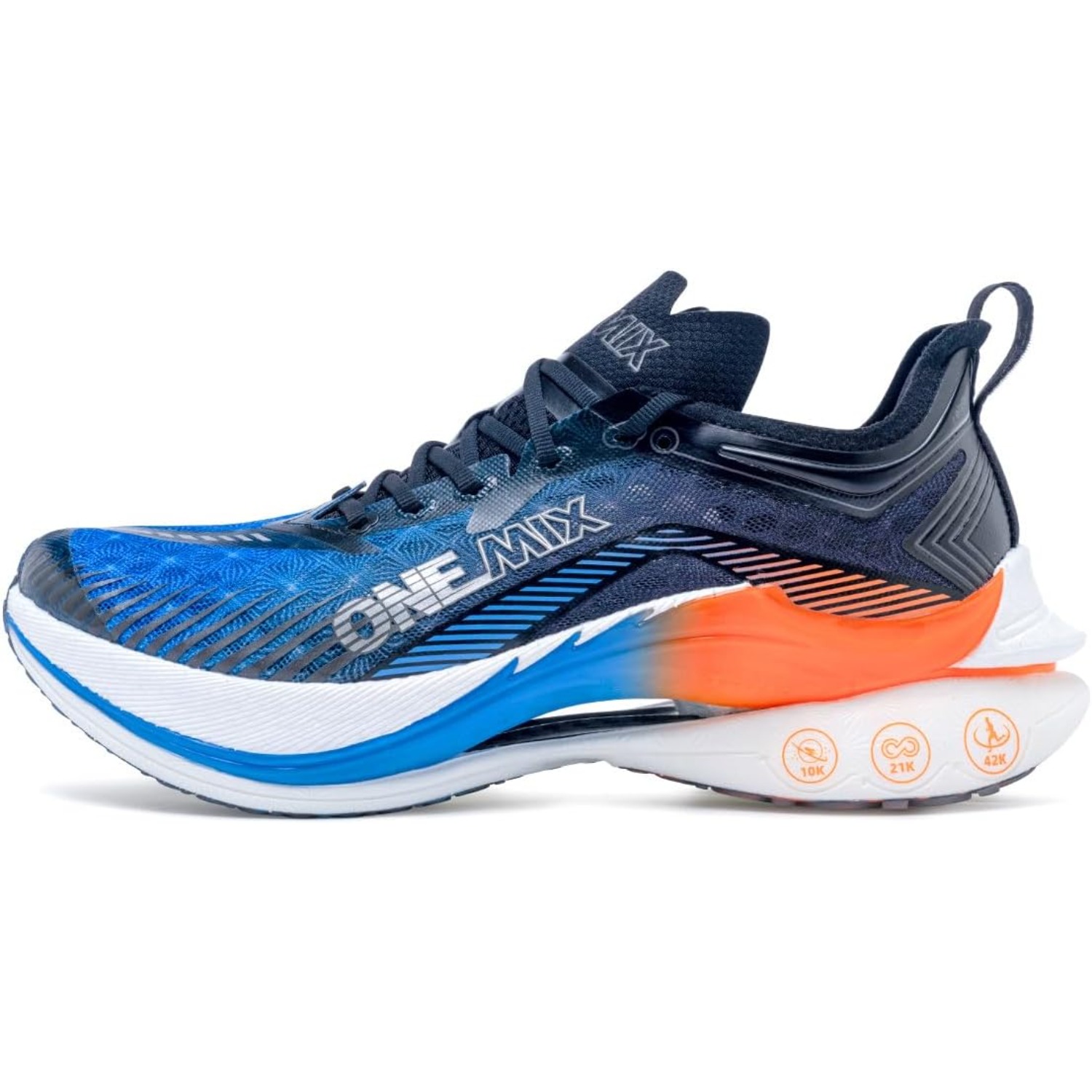 Carbon Plate Marathon Racing Shoes - ONEMIX T700 カーボンプレートマラソンランニングレーシングシューズメンズプロフェッショナル安定サポートオルトショックリリーフ超軽量リバウンドスニーカー