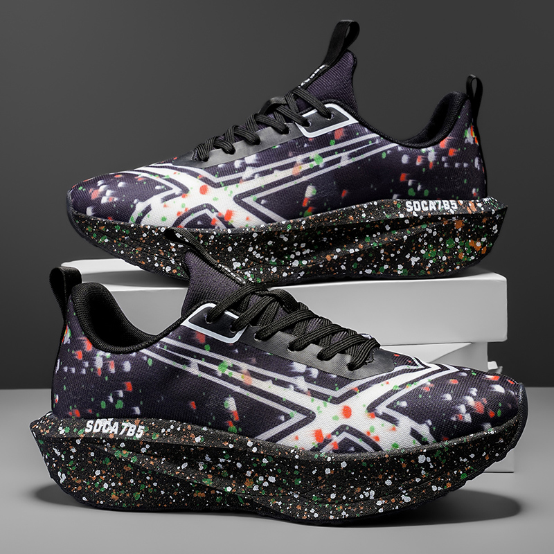 メンズ通気性ロードランニングシューズ - 衝撃吸収性と耐摩耗 - Lightweight Road Running Shoes のレビューと価格