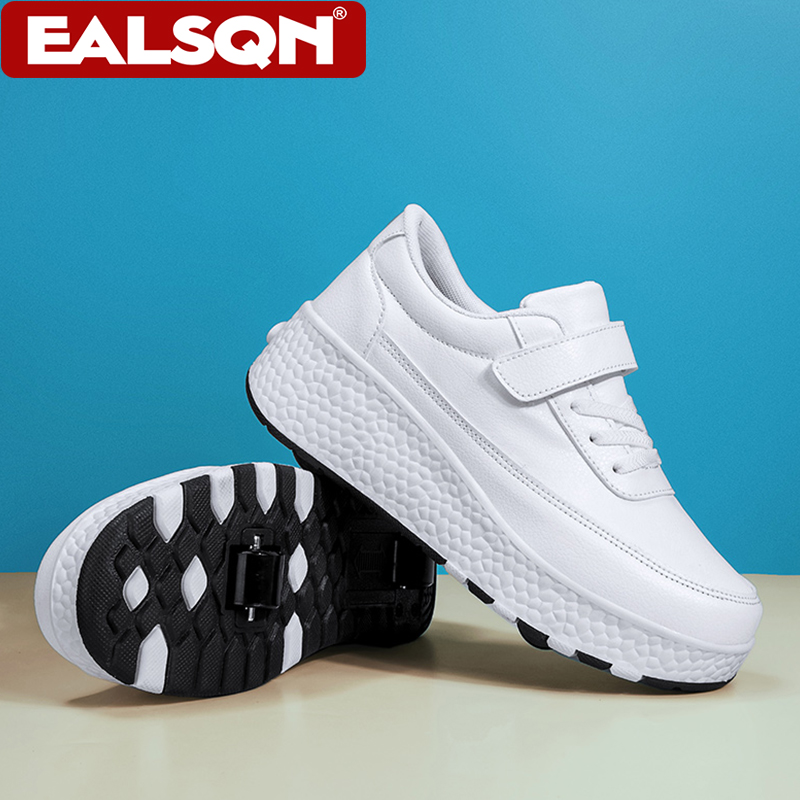 ファッション子供用ローラースケート男の子女の子ダブルホイール - Running Shoes のレビューと価格