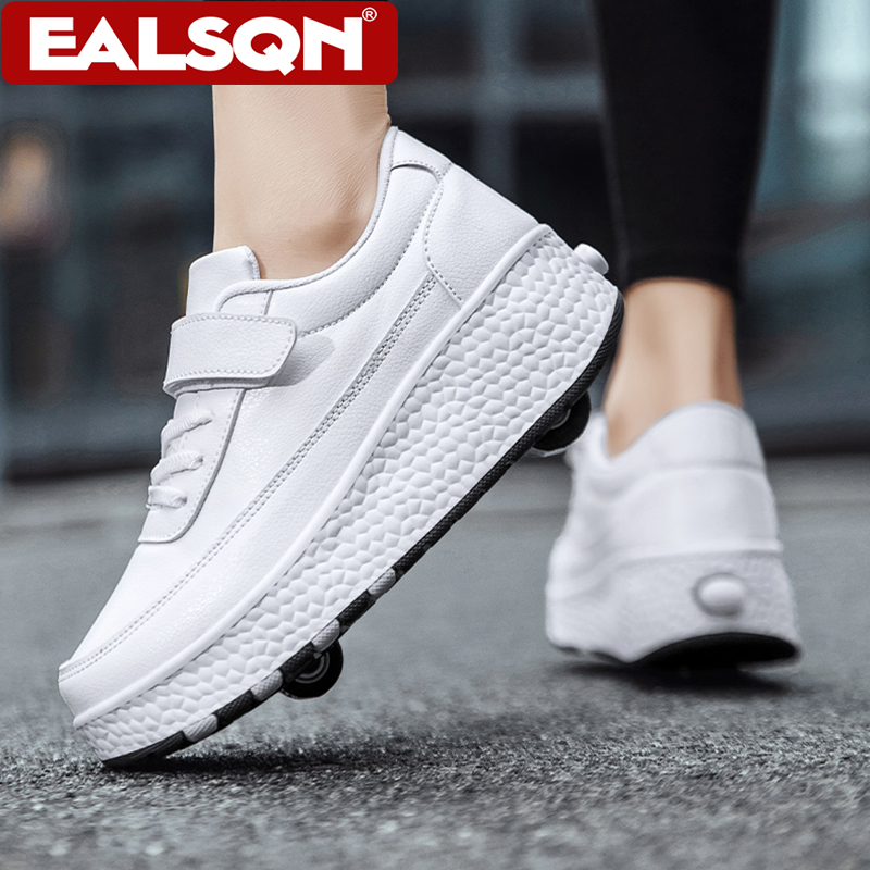 ファッション子供用ローラースケート男の子女の子ダブルホイール - Running Shoes のレビューと価格
