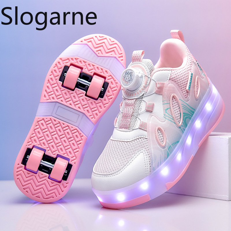 2026年新作メッシュローラースケートシューズ、女の子用サマ - Running Shoes のレビューと価格