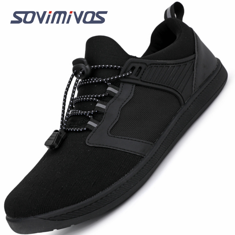 男性と女性のためのミニマリストランニングシューズ,オープント - Wide Toe Box Running Sneakers のレビューと価格