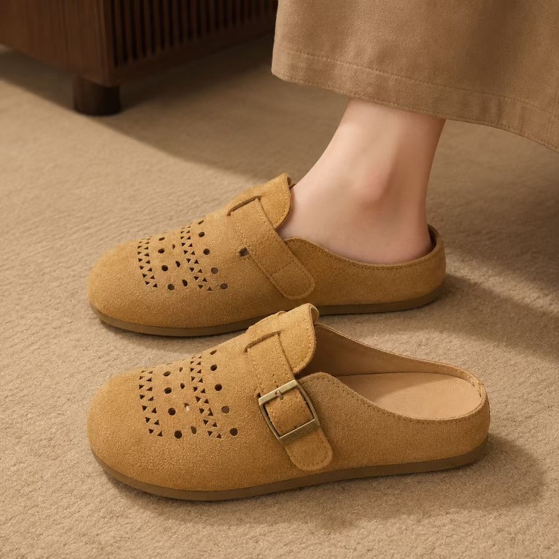 レディースサマー厚底スリッポンサンダルオープントゥプラットフ - Sandals のレビューと価格
