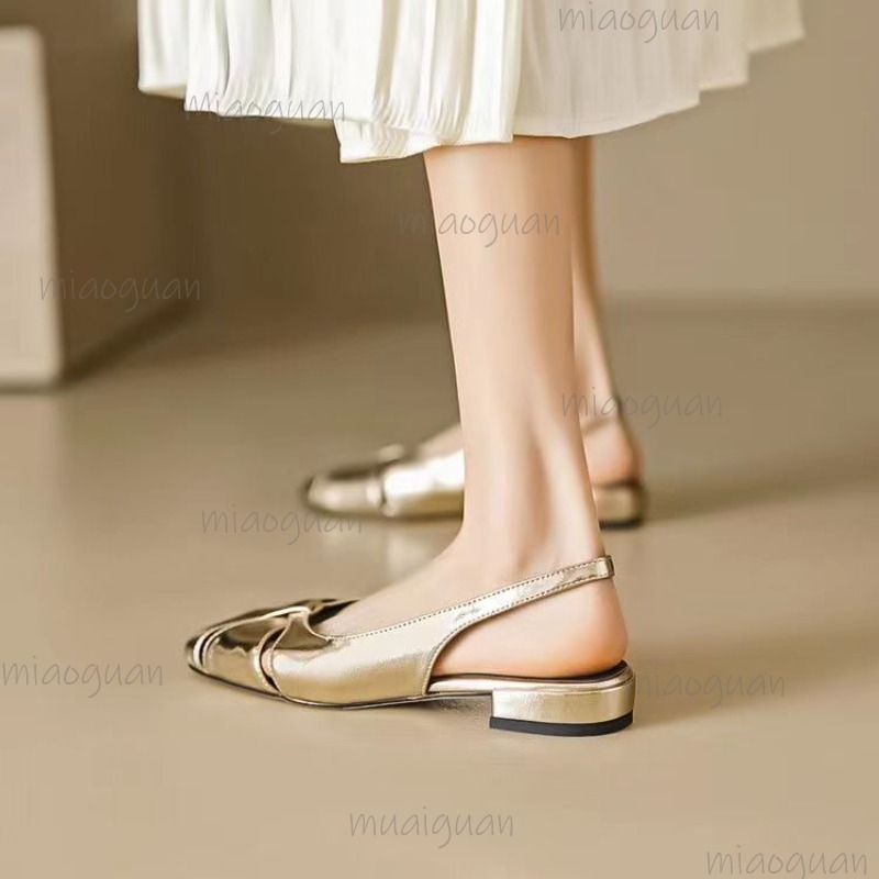 カバートゥローヒールパンプス レディース サンダル ゴールド - Sandals のレビューと価格