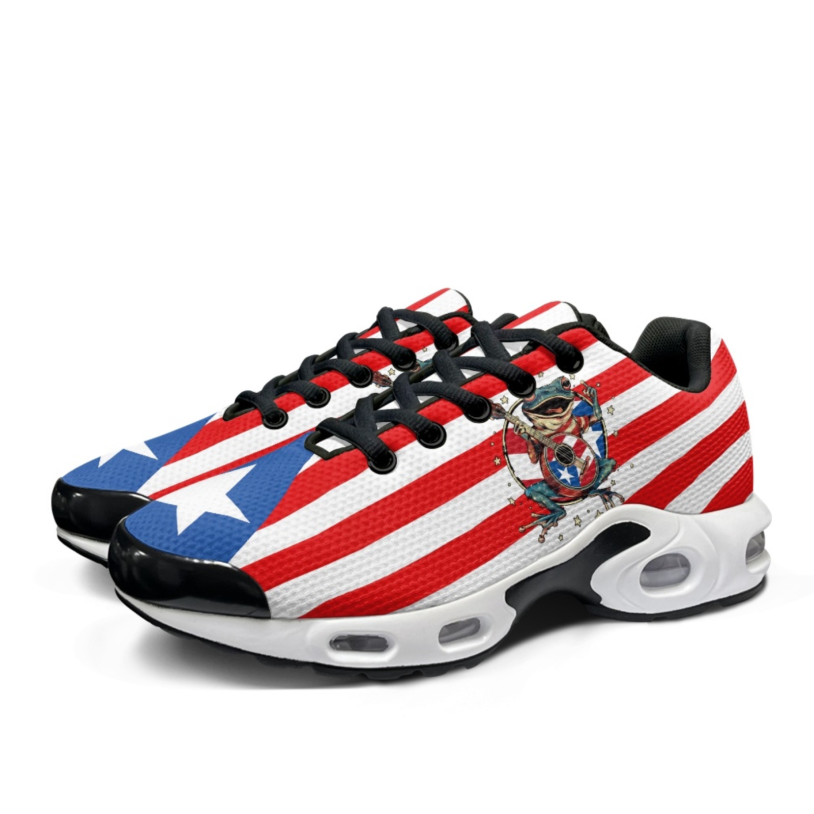 PENSTROLL レッドホワイトブルースター 快適メッシュ - Air Cushion Jogger Shoes Men のレビューと価格