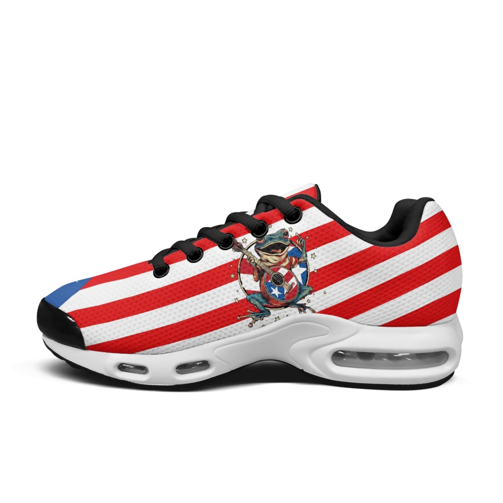PENSTROLL レッドホワイトブルースター 快適メッシュ - Air Cushion Jogger Shoes Men のレビューと価格