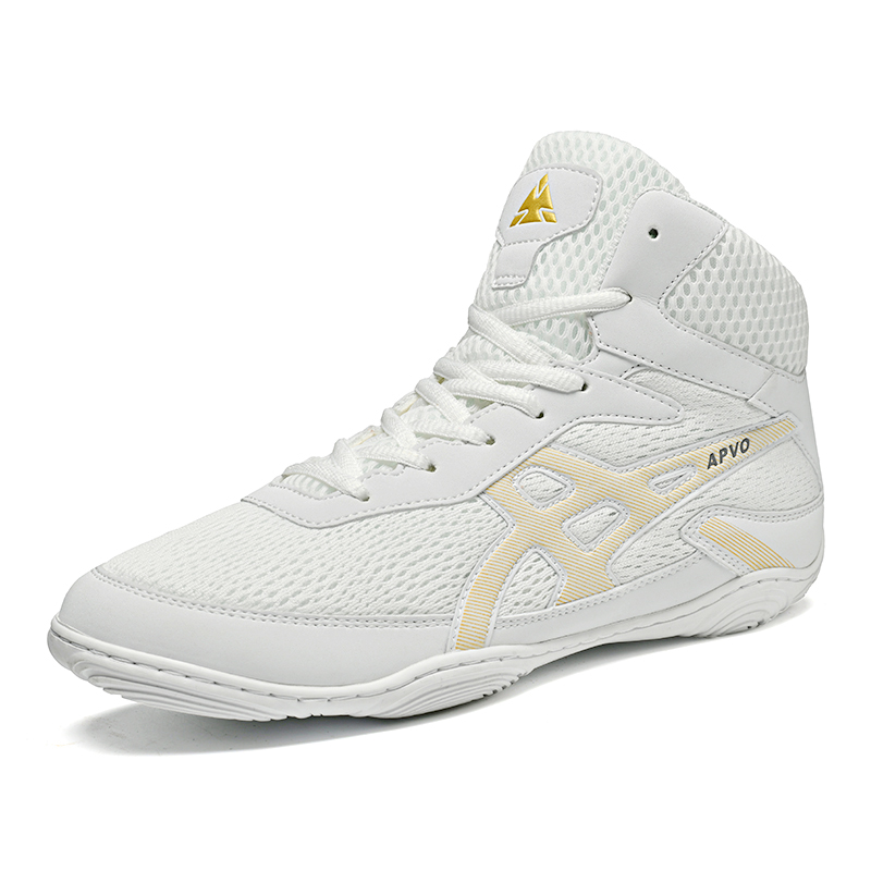 男女兼用軽量レスリングトレーナーシューズ、衝撃吸収滑り止め屋 - Shock Absorbing Gym Trainers のレビューと価格