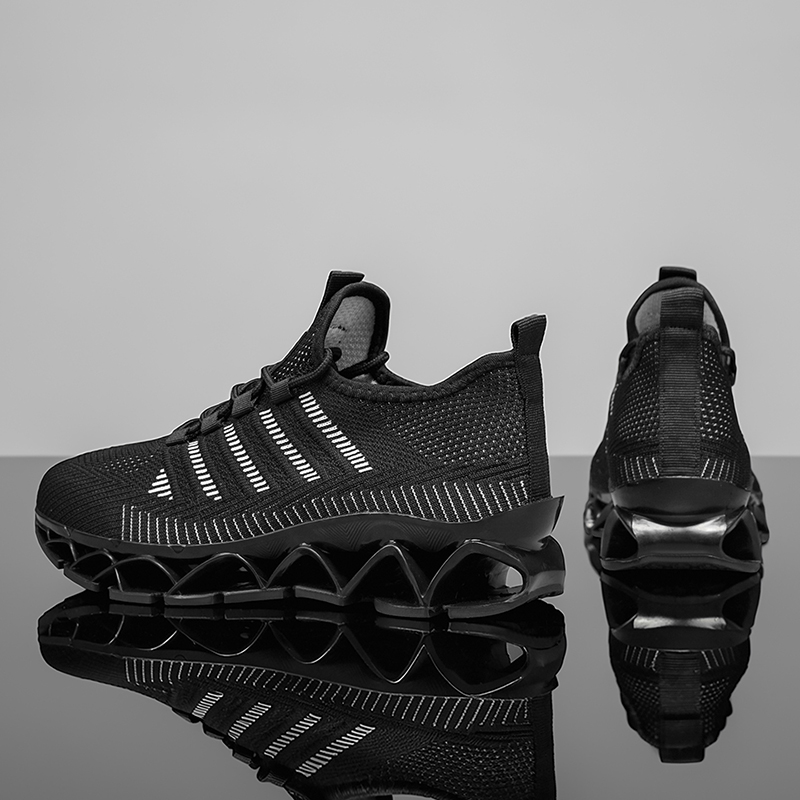 メンズシューズ カジュアルスニーカー 軽量 通気性 ランニン - Shock Absorbing Gym Trainers のレビューと価格