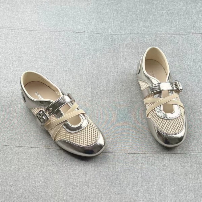 新しいスプライシング織り込み中空スニーカー 2026年春夏  - Sneakers のレビューと価格