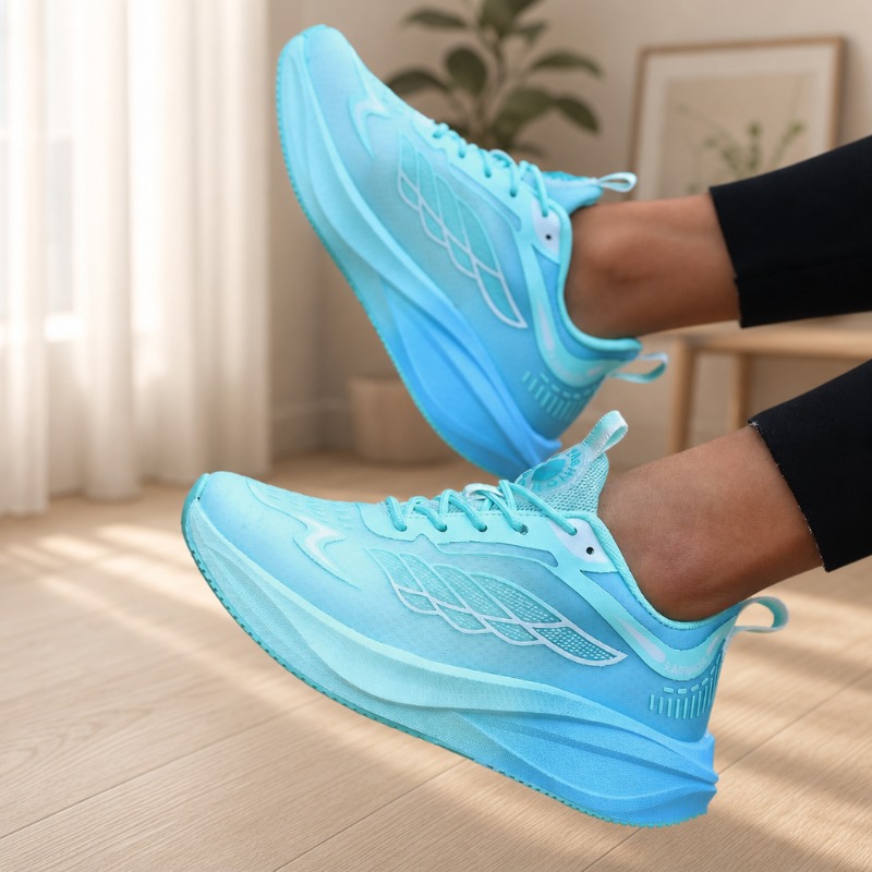 女性ワイドトゥランニングシューズ夏の新メッシュ通気性スニーカ - Wide Toe Box Running Sneakers のレビューと価格