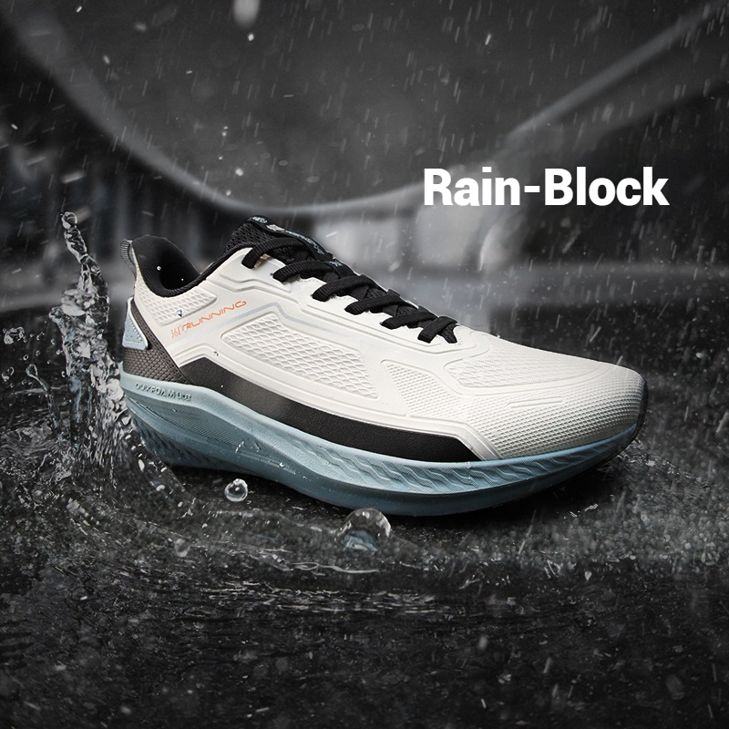 361 度ウィングブレードレインブロックメンズランニングシュ - Waterproof Goretex Running Shoes のレビューと価格