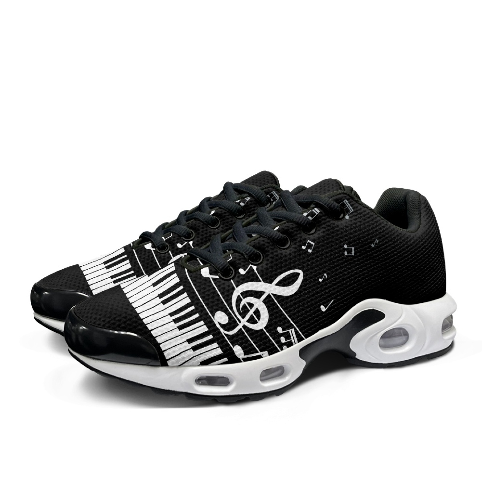 PENSTROLL ピアノ音符柄 モダンスポーツシューズ カ - Air Cushion Jogger Shoes Men のレビューと価格