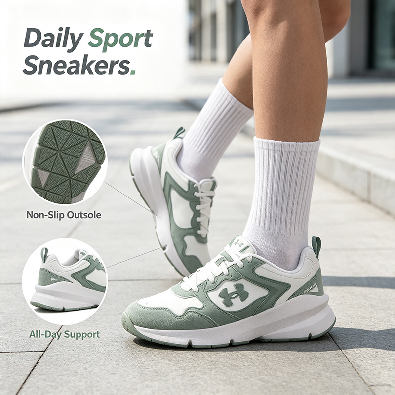 アンダーアーマー ジョガー ミニマリスト、多用途、ぴったりフ - Air Cushion Jogger Shoes Men のレビューと価格