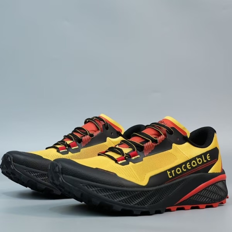 人気の幅広ラスト滑り止め付きメンズ＆レディースオフロードラン - Lightweight Road Running Shoes のレビューと価格