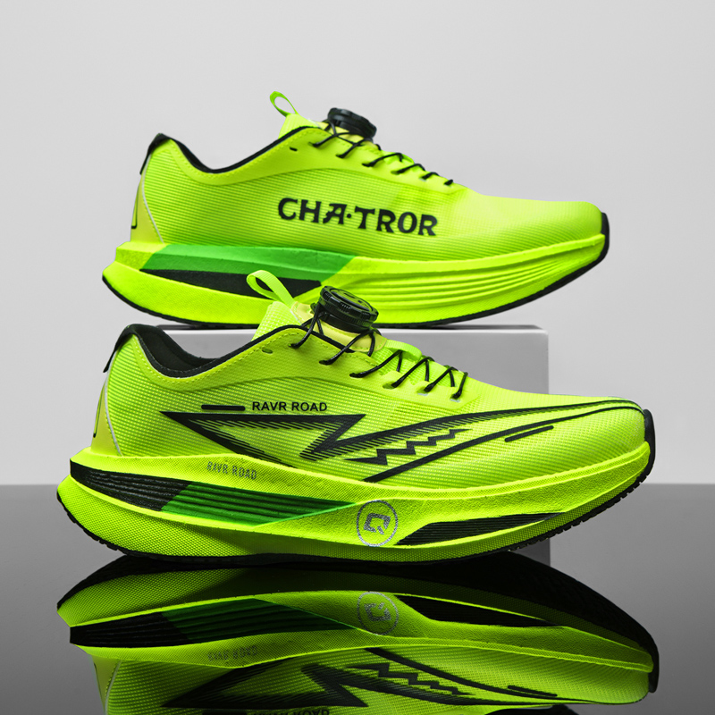 新しいファッショナブルなハイエンドフルレングスカーボンプレー - Lightweight Road Running Shoes のレビューと価格