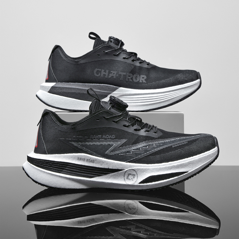 新しいファッショナブルなハイエンドフルレングスカーボンプレー - Lightweight Road Running Shoes のレビューと価格