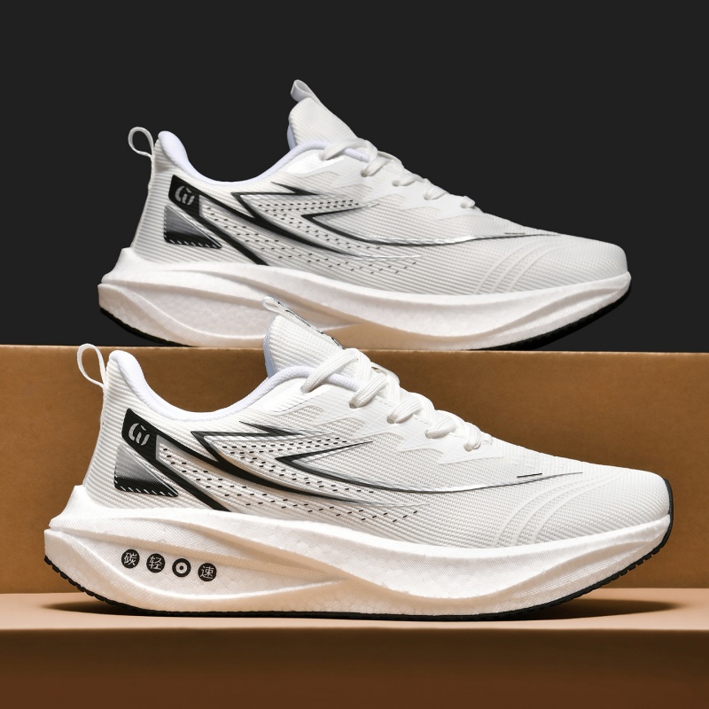 レディースランニングシューズ、カジュアルスポーツストリートス - Breathable Mesh Athletic Shoes のレビューと価格