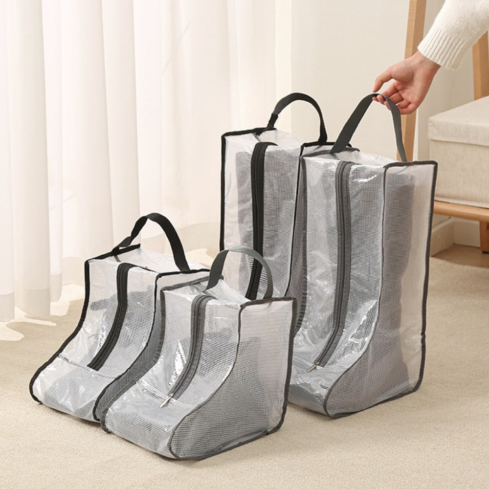 高品質防水ブーツ収納バッグ、防湿折りたたみ式シューズオーガナ - Boots のレビューと価格