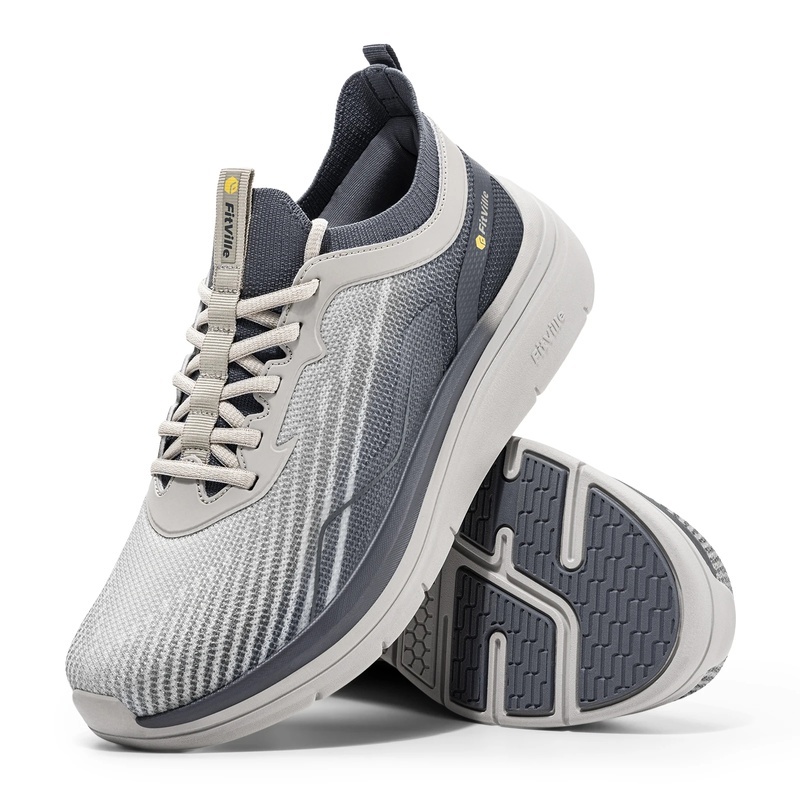 フィットビル メンズ ウォーキングスニーカー 幅広つま先 防 - Wide Toe Box Running Sneakers のレビューと価格