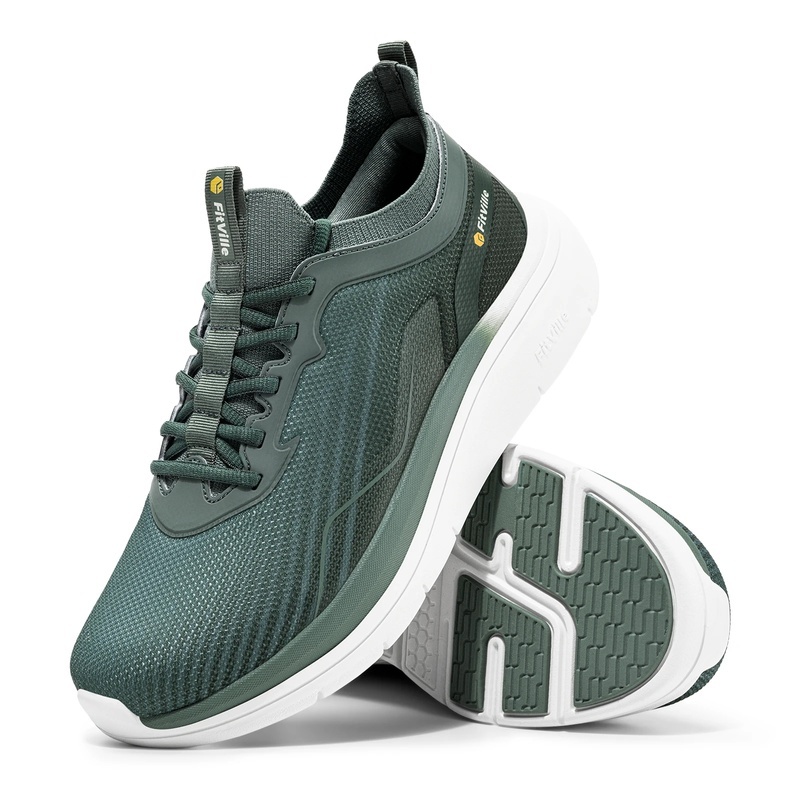 フィットビル メンズ ウォーキングスニーカー 幅広つま先 防 - Wide Toe Box Running Sneakers のレビューと価格