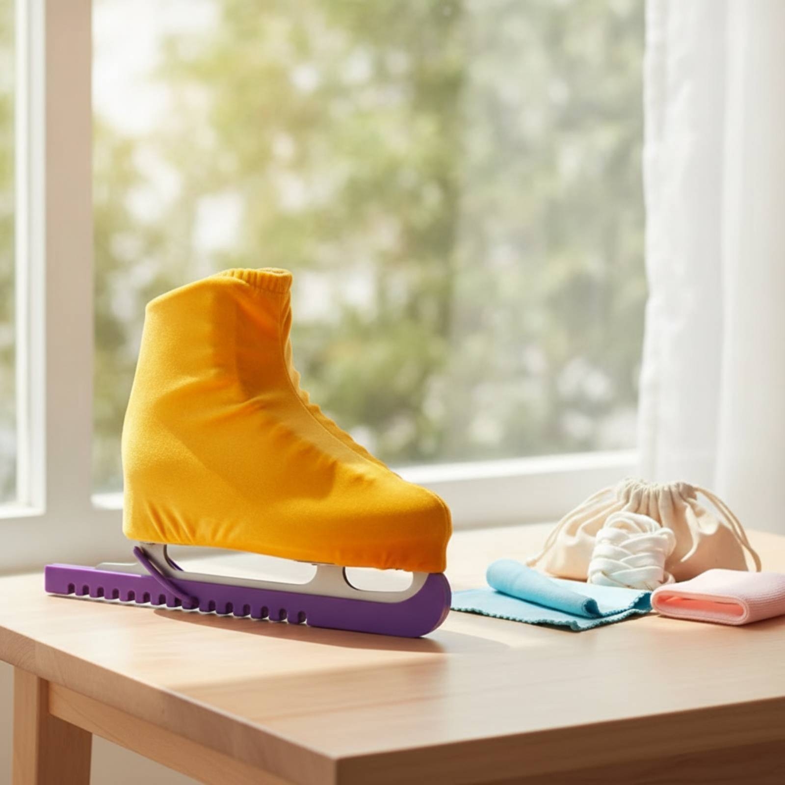 スケートブーツカバー 伸縮性のあるスケートカバー フィギュア - Boots のレビューと価格