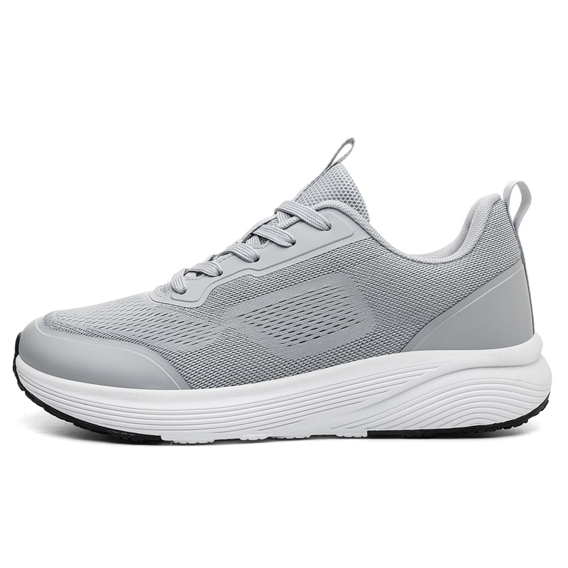 男性ワイドトゥアスレチックシューズ軽量通気性メッシュスニーカ - Wide Toe Box Running Sneakers のレビューと価格