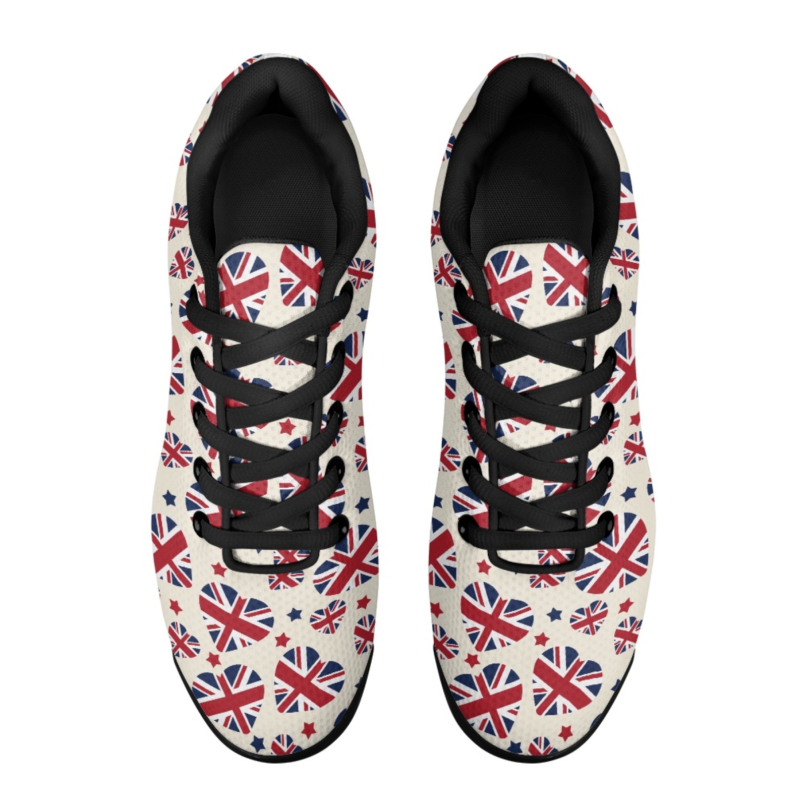 PENSTROLL ユニオンジャック レースアップ メッシュ - Air Cushion Jogger Shoes Men のレビューと価格