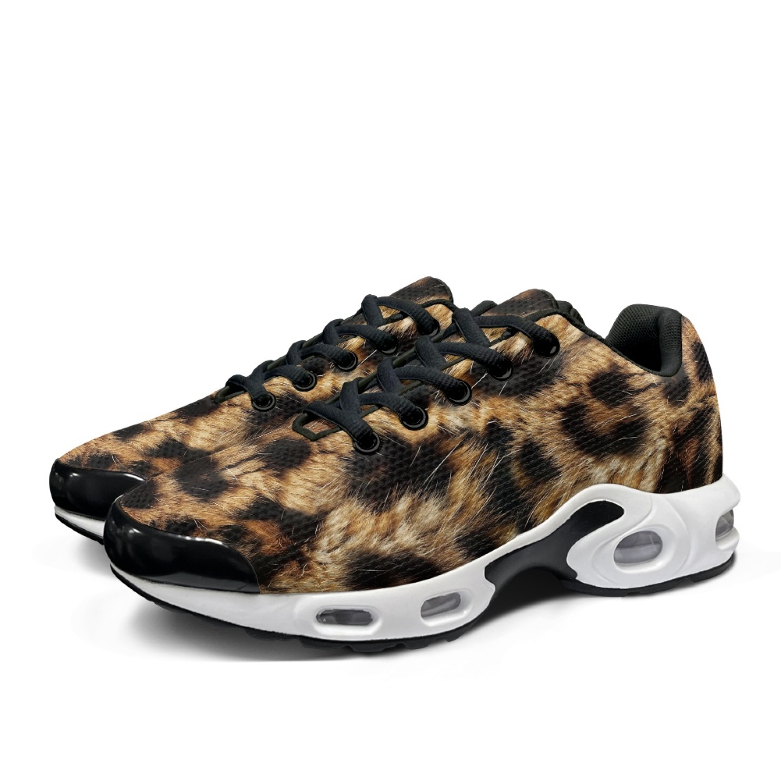 PENSTROLL レオパード柄アスレチックファッションシュ - Air Cushion Jogger Shoes Men のレビューと価格