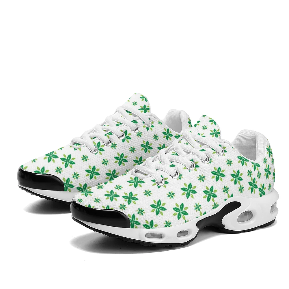 四つ葉のクローバー柄シリーズ カジュアル エアークッションシ - Breathable Mesh Athletic Shoes のレビューと価格